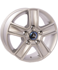 Диски Replica Opel BK473 S R16 W6.5 PCD5x118 ET45 DIA71.1